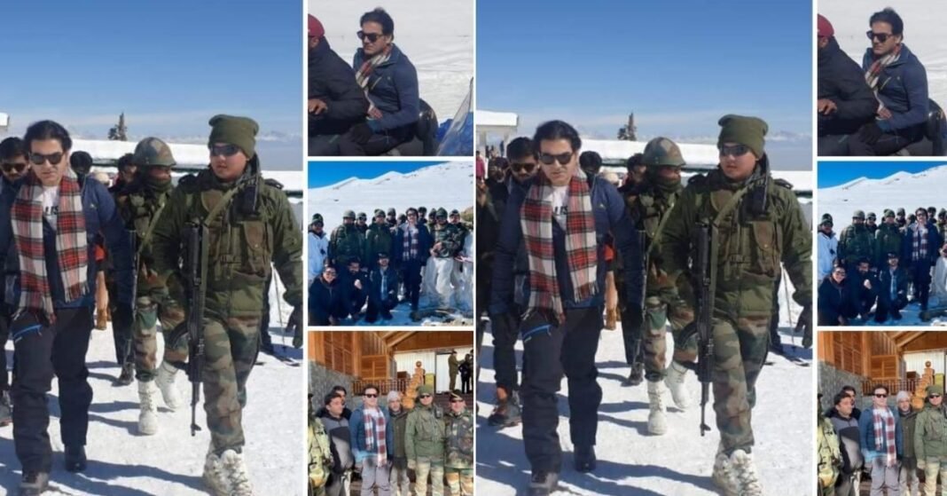 Bollywood celebrities in Gulmarg Bollywood celebrities in Gulmarg