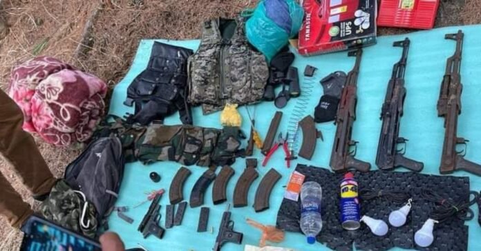 Forces bust hideout in Pahalgam forests