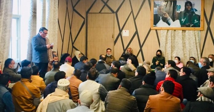 Mehbooba Mufti re-elected as PDP President