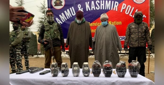 Two JeM militant associates arrested in Bandipora: Police