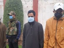 Two Al-Badr militants, three associates held in Handwara: Police