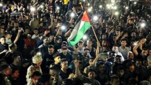 Celebrations in Gaza after Israeli-Hamas ceasefire
