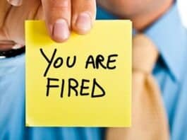 You Are Fired - Dismissed