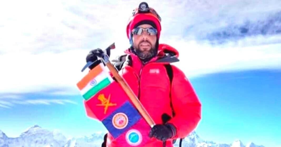 Kulgam youngster Mahfooz Ilahi Hajam scales Mount Everest Kulgam youngster Mahfooz scales Mount Everest