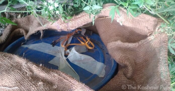 30-Kg IED recovered in Srinagar outskirts 30-Kg IED recovered in Srinagar outskirts