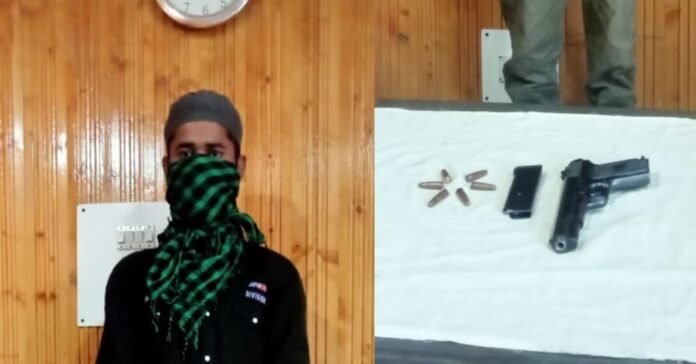LeT militant arrested in Bandipora LeT militant arrested in Bandipora