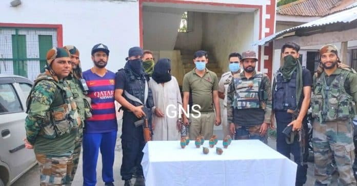 10 hand grenades recovered in Kralpora 10 hand grenades recovered in Kralpora