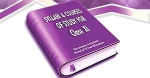 JKBOSE Syllabi & Courses of Study for Class 11th