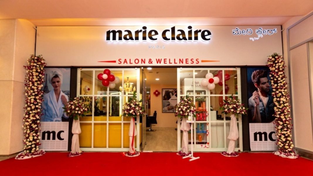 Marie Claire Paris launched its new franchised Salon & Wellness outlets in Bengaluru at Sahakarnagar