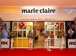 Marie Claire Paris launched its new franchised Salon & Wellness outlets in Bengaluru at Sahakarnagar