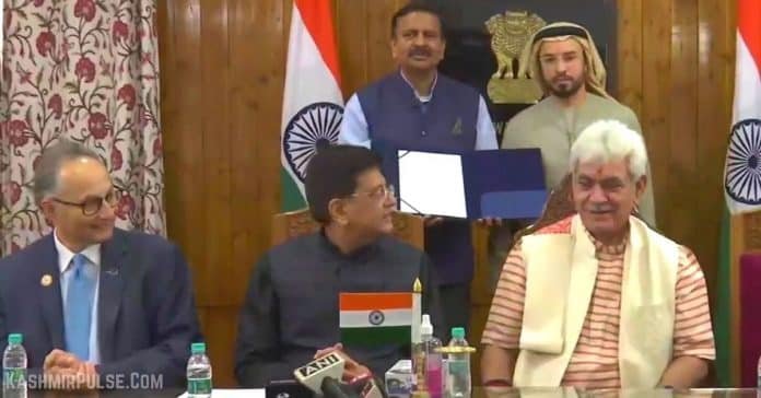 J-K Govt signs MoU with Dubai, says LG Manoj Sinha J-K Govt signs MoU with Dubai, says LG Manoj Sinha