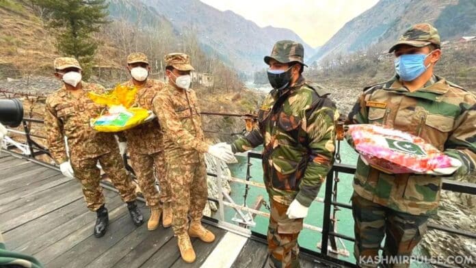 Indo-Pak troops exchange sweets along LoC to mark New Year