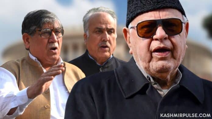 National Conference - Farooq Abdullah - Hasnain Masoodi - Akbar Lone National Conference - Farooq Abdullah - Hasnain Masoodi - Akbar Lone