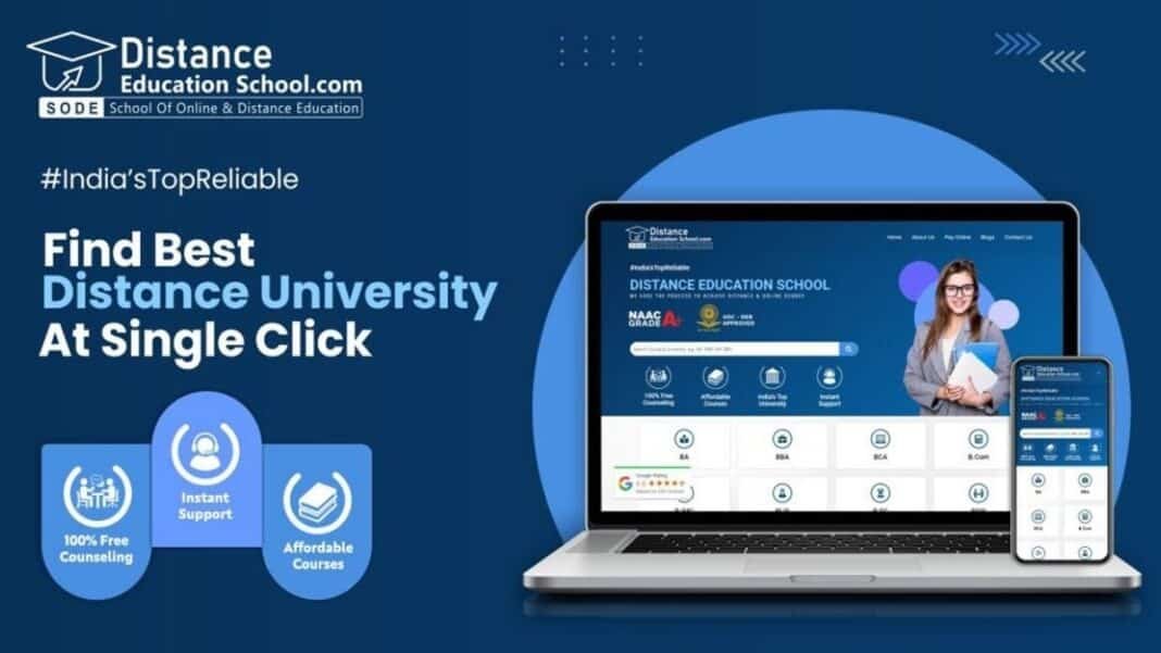 Distance Education School: Authentic platform for Distance Education Institutes