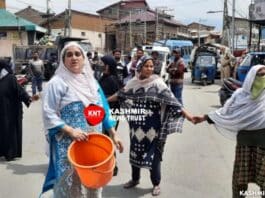 Water scarcity triggers protest at Srinagar locality