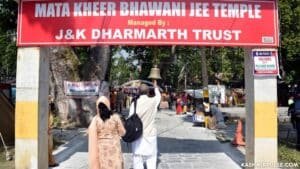 Ganderbal’s Kheer Bhawani temple comes alive after two years