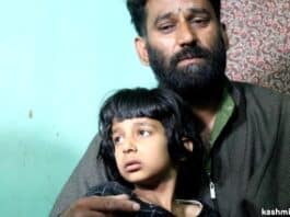 Parents ask for help as little girl diagnosed with tumour in Pulwama
