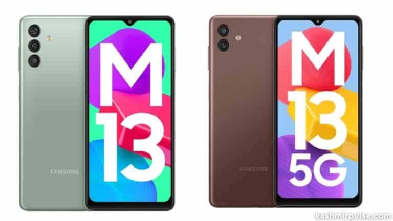 Samsung announces Galaxy M13 4G and M13 5G smartphones