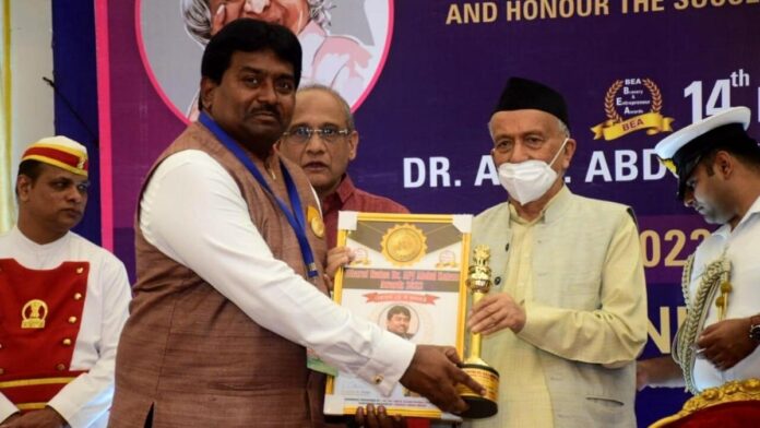 Dr Hari Krishna Maram felicitated with Bharat Ratna Dr APJ Kalam Award 2022