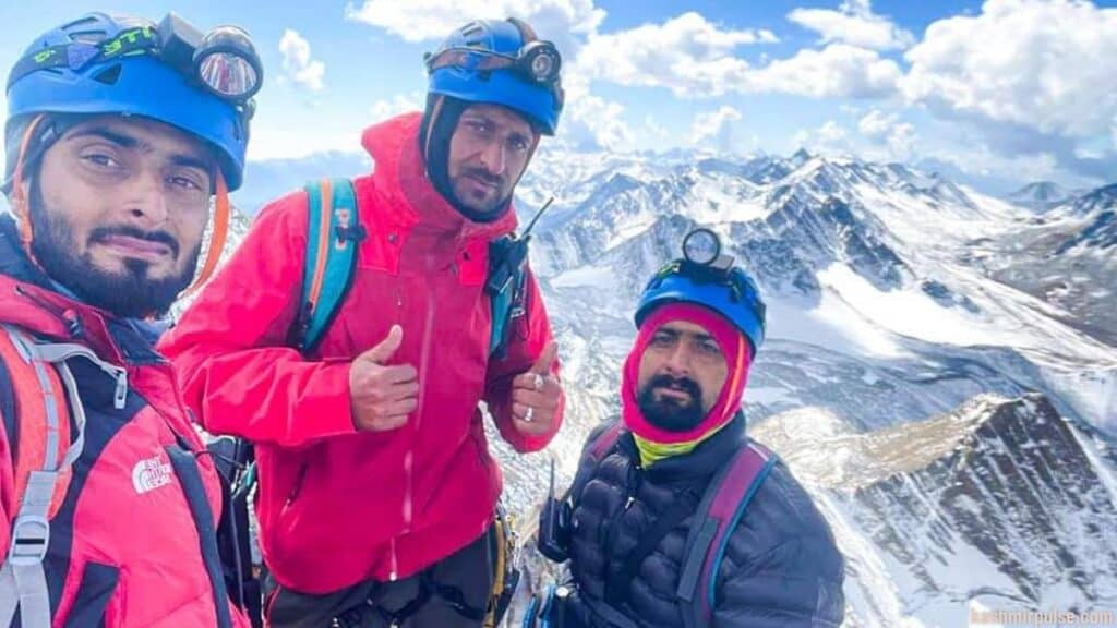 The North Col and AJKMF mountaineers summit Tatakooti peak