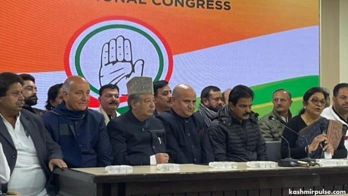 Tara Chand, Peerzada Sayeed among 17 leaders rejoin Congress in New Delhi
