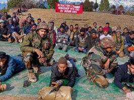 VDG members at an interaction cum training workshop organised by the Indian Army at Kotranka area of Rajouri