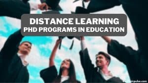 Distance learning PhD programs in Education