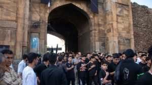 Locals and religious leaders unite in historic Muharram procession to condemn Quran burning in Sweden