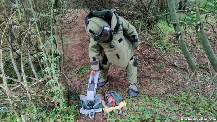 Security forces recover two IEDs in Kupwara forest area