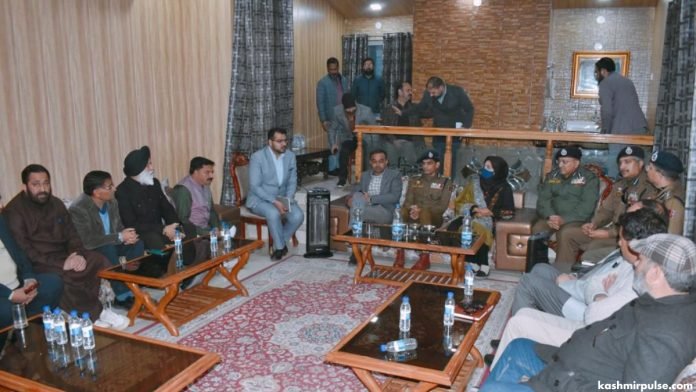 ADGP and Div Com Jammu visit Poonch