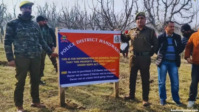 Authorities seize over 5 kanals of orchard land in Handwara