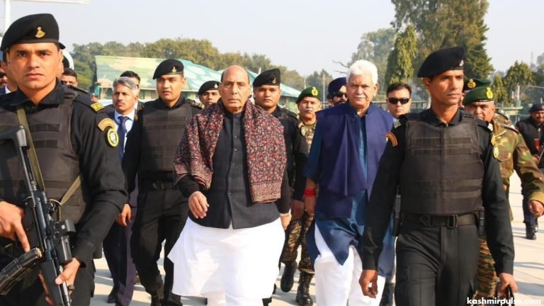 Defence Minister Rajnath Singh assesses situation in Rajouri-Poonch