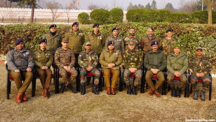 High-level joint security review convenes at Awantipora High-level joint security review convenes at Awantipora