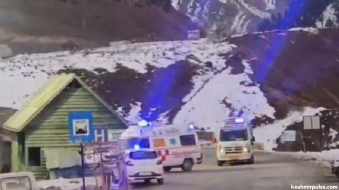 Tragic accident claims five lives as vehicle plunges into gorge on Zojila Pass Tragic accident claims five lives as vehicle plunges into gorge on Zojila Pass