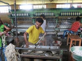 Kashmir's Rajbagh silk factory