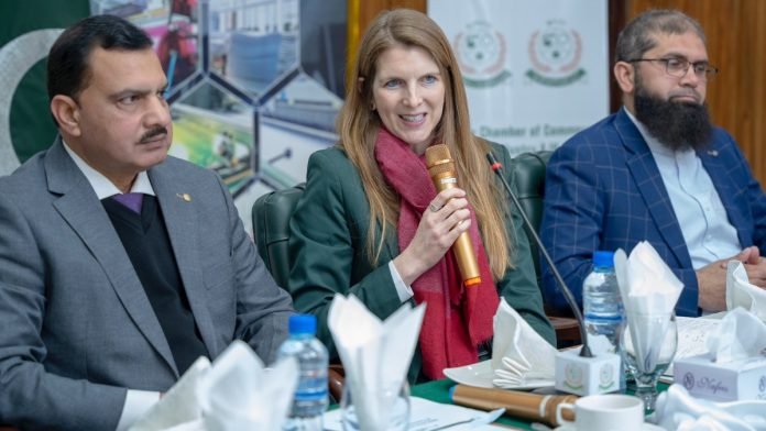 Visit of British High Commissioner in Islamabad, Jane Marriott to Pakistan administered Kashmir