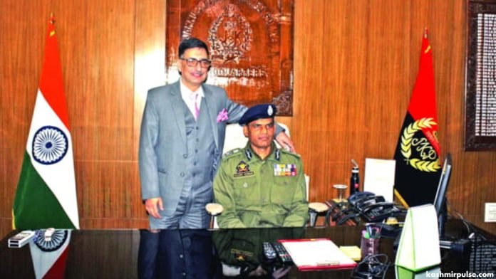 Vijay Kumar (IPS) takes over as ADGP Armed J&K