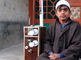 Young innovator from Kulgam designs multitasking machine to prevent mishaps
