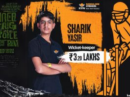 Youngest ISPL player Sharik Yasir from Kulgam fetches Rs 3.20 lakhs in auction