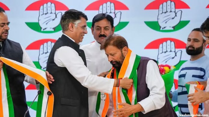 Choudhary Lal Singh joins Congress