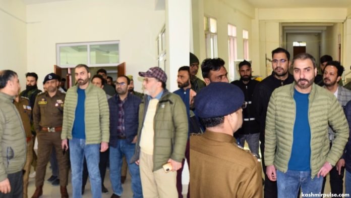 District authorities in Pulwama inspect polling stations ahead of Lok Sabha polls District authorities in Pulwama inspect polling stations ahead of Lok Sabha polls