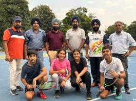 Pulwama athletes clinch medals in state-level soft tennis championship