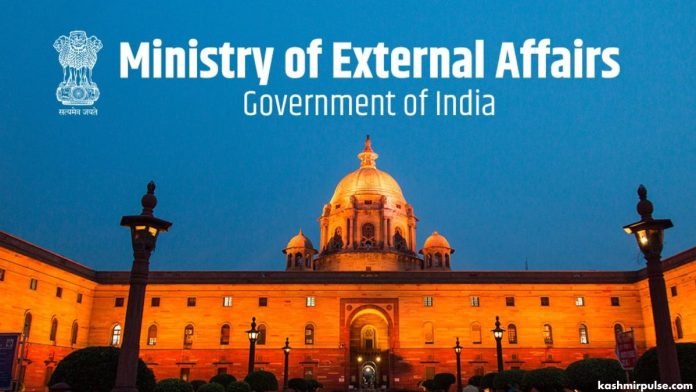 Ministry of External Affairs, Government of India Ministry of External Affairs, Government of India