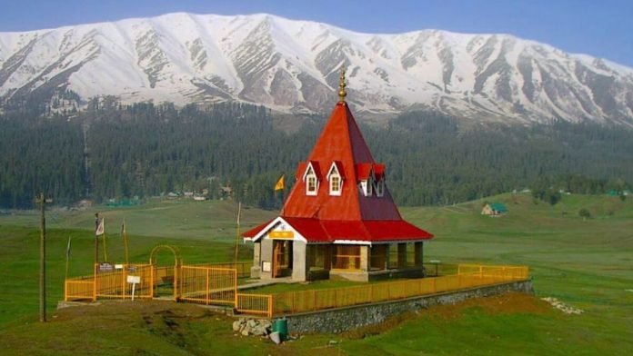 Historic Shiv Temple in Gulmarg