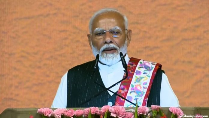 PM Modi announces assembly election preparations in J-K PM Modi announces assembly election preparations in J-K