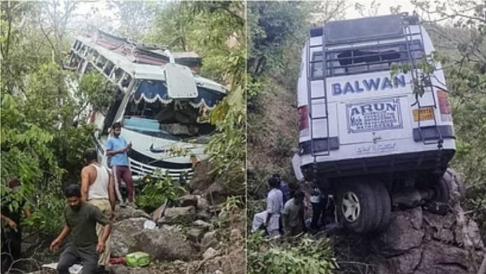 The bus carrying pilgrims was attacked by militants in Reasi