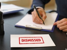 Dismissed from job