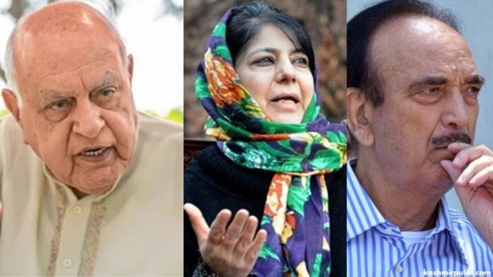 Former J&K Chief Ministers Farooq Abdullah, Ghulam Nabi Azad, Mehbooba Mufti Opt Out of Assembly Election