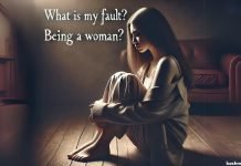 Silent Cries: A plea from the shadows Woman - Sad