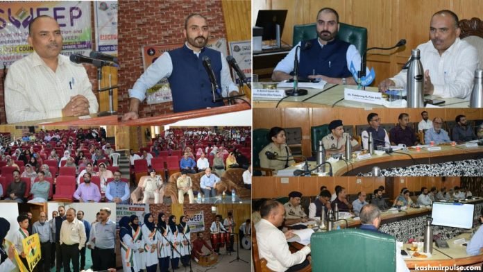 CEO reviews preparations in Pulwama as Assembly polls approach CEO reviews preparations in Pulwama as Assembly polls approach